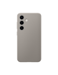 Чехол Samsung Vegan Leather Case Galaxy S24, Серо-коричневый