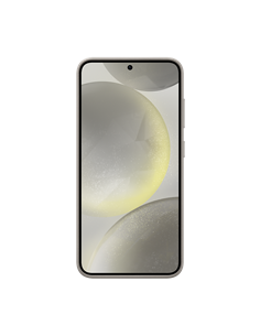 Чехол Samsung Vegan Leather Case Galaxy S24, Серо-коричневый 2