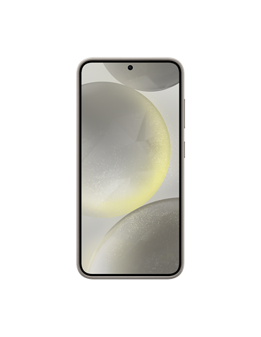 Чехол Samsung Vegan Leather Case Galaxy S24, Серо-коричневый