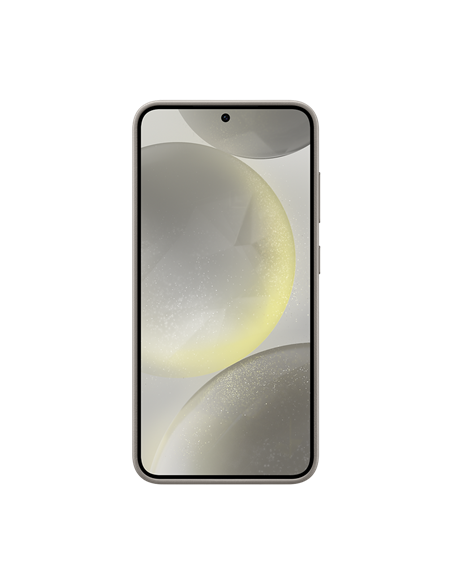 Чехол Samsung Vegan Leather Case Galaxy S24, Серо-коричневый