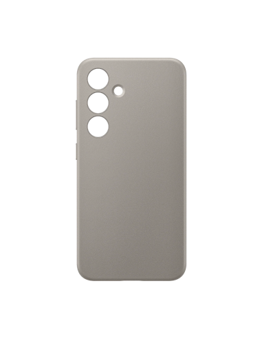 Чехол Samsung Vegan Leather Case Galaxy S24, Серо-коричневый