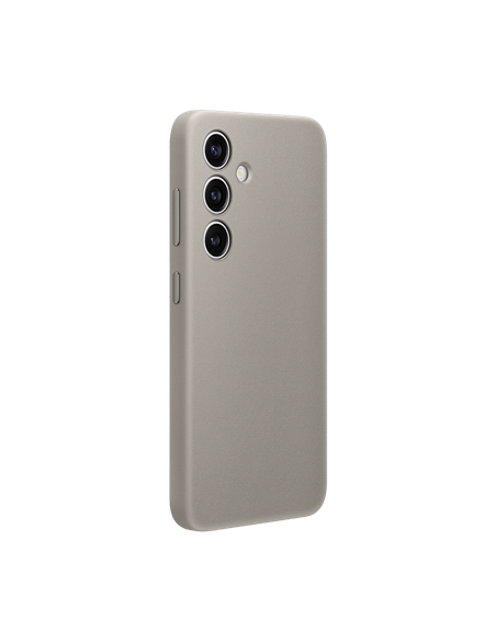 Чехол Samsung Vegan Leather Case Galaxy S24, Серо-коричневый