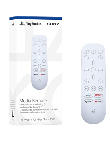 Пульт управления SONY PS5 Media Remote, Белый
