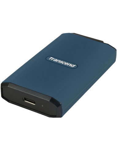 Внешний портативный SSD накопитель Transcend ESD410C, 4 ТБ, Синий (TS4TESD410C)