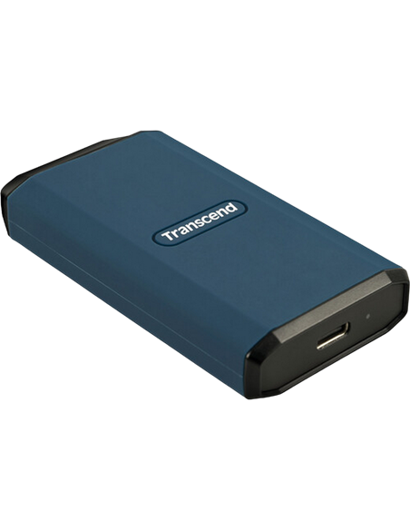 Внешний портативный SSD накопитель Transcend ESD410C, 4 ТБ, Синий (TS4TESD410C)