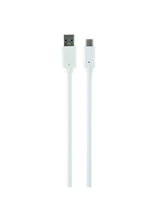 Кабель для зарядки и синхронизации Cablexpert CCP-USB3-AMCM-W-0.5M, USB Type-A/USB Type-C, 0,5м, Белый
