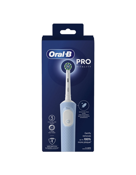 Электрическая зубная щетка Braun D103.413.3 Vitality Pro, Синий
