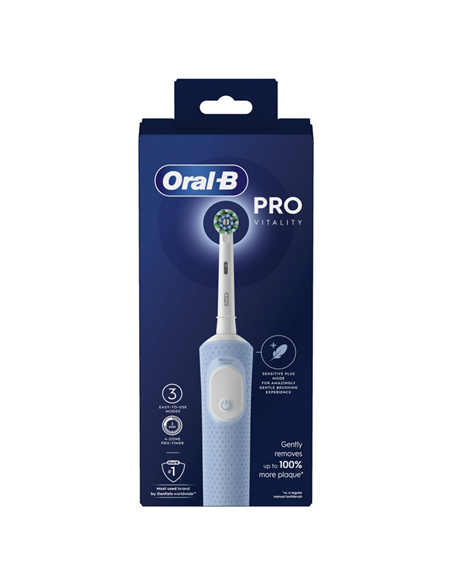 Электрическая зубная щетка Braun D103.413.3 Vitality Pro, Синий