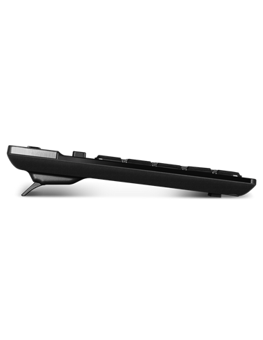 Tastatură SVEN KB-E5500W, Fără fir, Negru | Argintiu