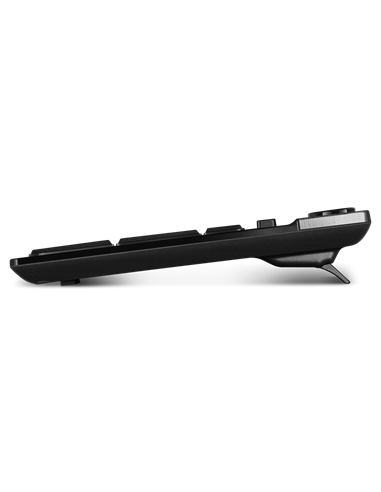 Tastatură SVEN KB-E5500W, Fără fir, Negru | Argintiu