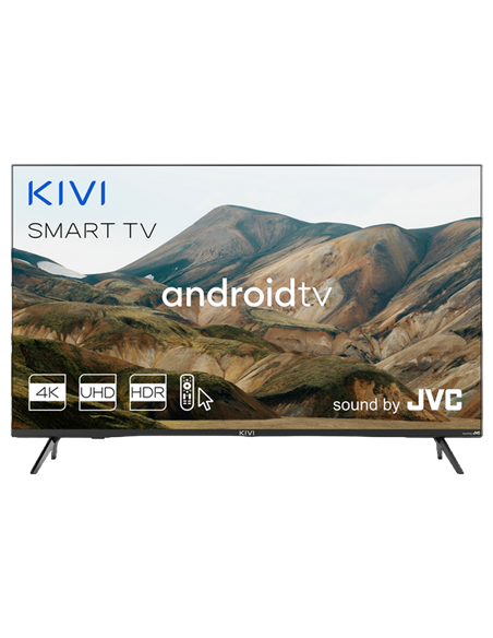 40" LED SMART TV KIVI 40F710QB +PULT!, 1920x1080 FHD, Google TV, Negru