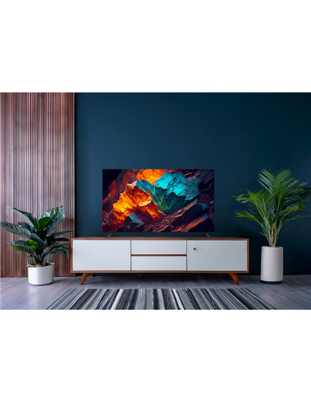 55" QLED SMART Телевизор KIVI 55U770QB, 3840x2160 4K UHD, Android TV, Чёрный