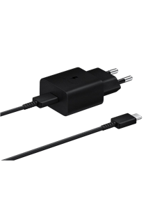 Зарядное устройство Samsung EP-T1510XBEGEU, 15Вт, Чёрный