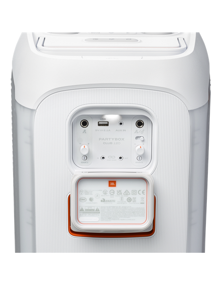 Sistem audio JBL PartyBox Club 120, Alb