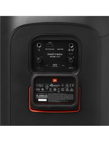 Sistem audio JBL PartyBox Club 120, Alb