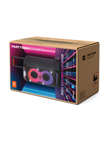 Sistem audio JBL PartyBox STAGE 320, Negru