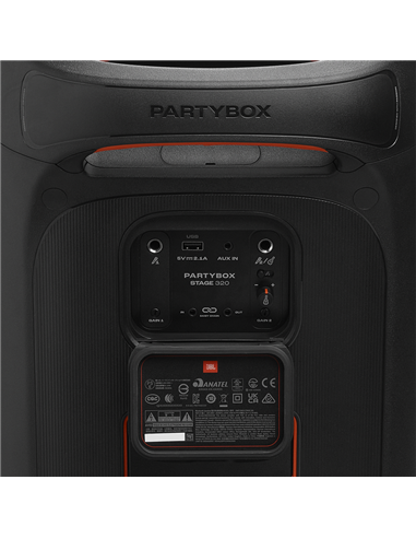 Sistem audio JBL PartyBox STAGE 320, Negru