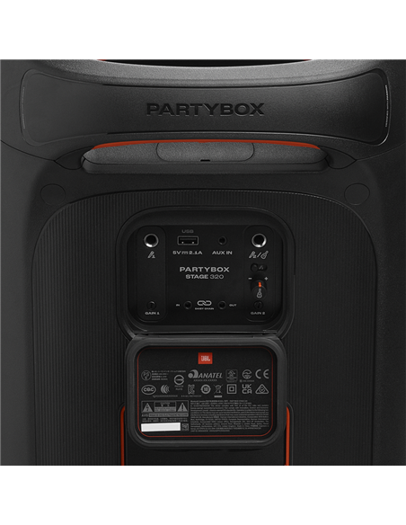 Sistem audio JBL PartyBox STAGE 320, Negru