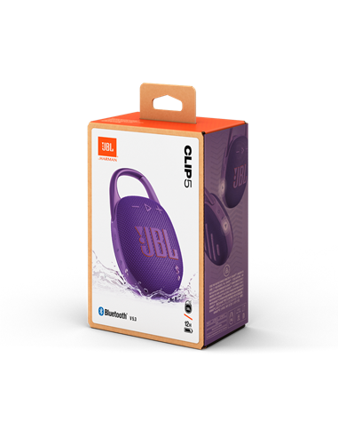 Портативная колонка JBL Clip 5, Фиолетовый