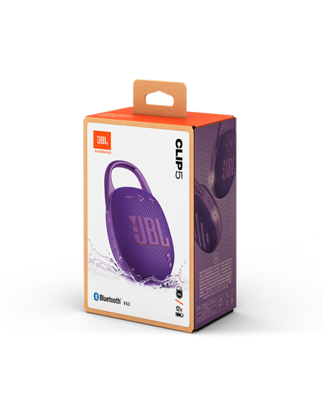 Портативная колонка JBL Clip 5, Фиолетовый