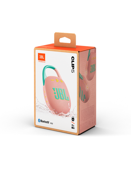 Портативная колонка JBL Clip 5, Розовый Портативная колонка JBL Clip 5, Розовый