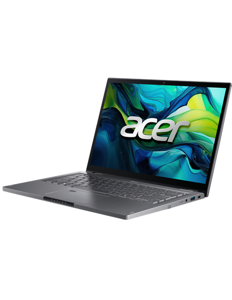 Ноутбук 14" Acer Aspire Spin 14 ASP14-51MTN, Steel Gray, Intel Core 5 120U, 16Гб/512Гб, Windows 11 Home