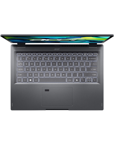 Laptop 14" Acer Aspire Spin 14 ASP14-51MTN, Steel Gray, Intel Core 5 120U, 16GB/512GB, Windows 11 Home