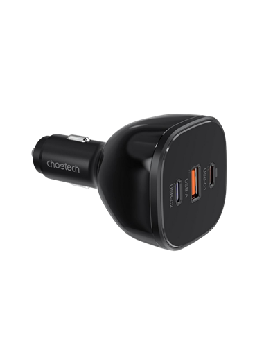 Автомобильное зарядное устройство Choetech TC0024, 165Вт, Чёрный