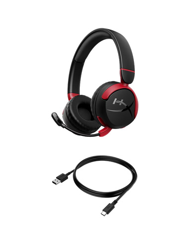 Игровая Гарнитура HyperX Cloud Mini, Беспроводной, Чёрный