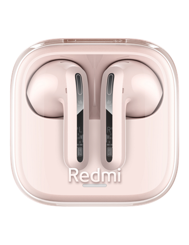 Наушники Xiaomi Redmi Buds 6, Прозрачный пудровый