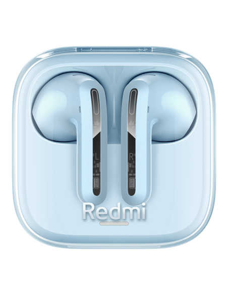 Наушники Xiaomi Redmi Buds 6, Прозрачный синий