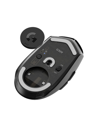 Беcпроводная мышь Logitech G309, Чёрный