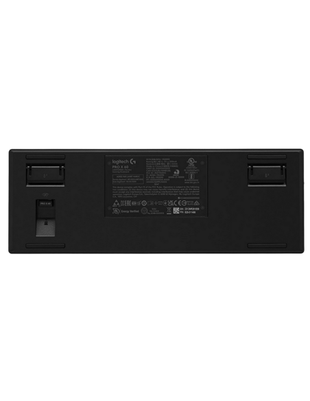 Tastatură Logitech PRO X 60, Cu fir / Fără fir, Negru