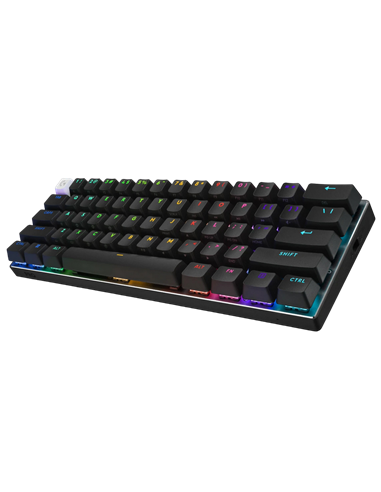 Tastatură Logitech PRO X 60, Cu fir / Fără fir, Negru