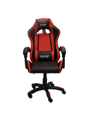 Игровое кресло Havit GC919, ПВХ Кожа, Черный | Красный