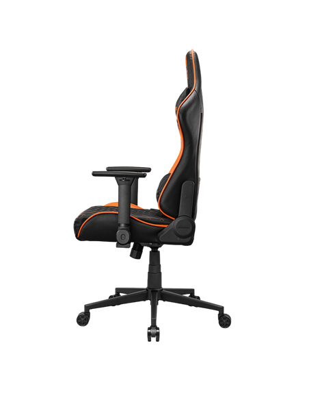 Игровое кресло Cougar Armor One V2, ПВХ Кожа, Черный | Оранжевый
