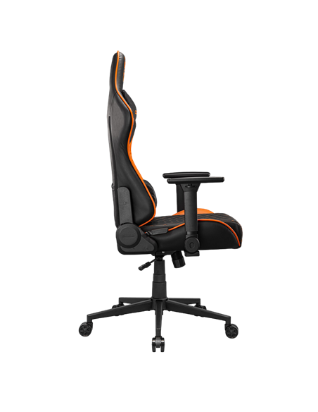 Scaun Gaming Cougar Armor One V2, PVC Piele, Negru | Portocaliu
