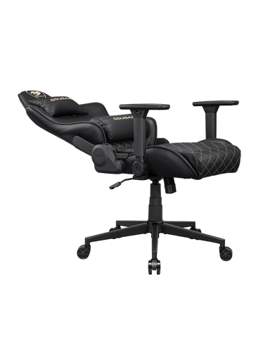 Игровое кресло Cougar Armor One V2 Gold, ПВХ Кожа, Черный | Золотистый