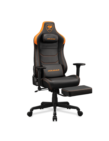Игровое кресло Cougar Armor EVO S, Искусственная кожа, Черный | Оранжевый