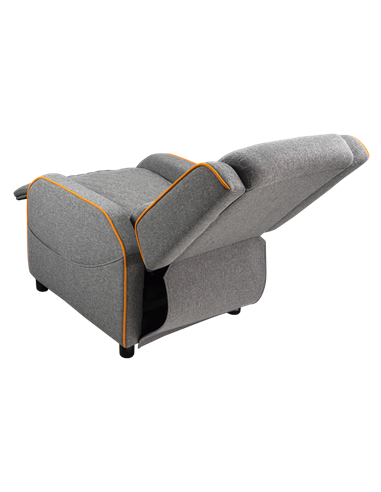 Scaun Gaming Cougar Ranger One Gray, Textil, Gri | Portocaliu