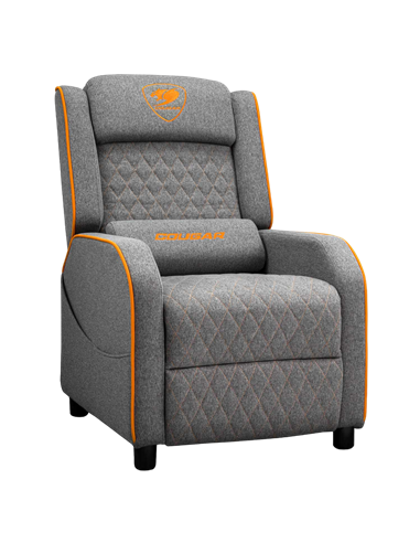 Игровое кресло Cougar Ranger One Gray, Ткань, Серый | Оранжевый