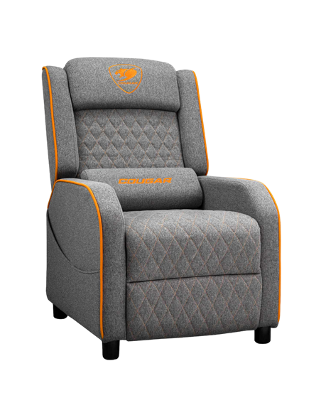 Игровое кресло Cougar Ranger One Gray, Ткань, Серый | Оранжевый