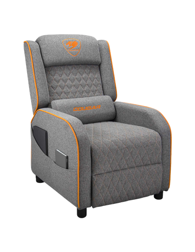 Игровое кресло Cougar Ranger One Gray, Ткань, Серый | Оранжевый