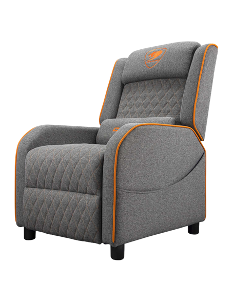 Игровое кресло Cougar Ranger One Gray, Ткань, Серый | Оранжевый