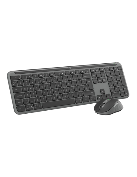 Set Tastatură + Mouse Logitech MK950, Fără fir, Grafit