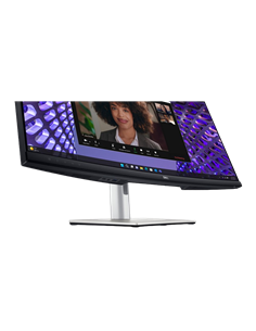 34" Монитор DELL P3424WEB, IPS 3440x1440 WQHD, Чёрный | Серебристый 2