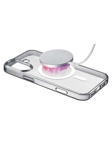 Husă Cellularline Gloss Mag - iPhone 16, Transparent