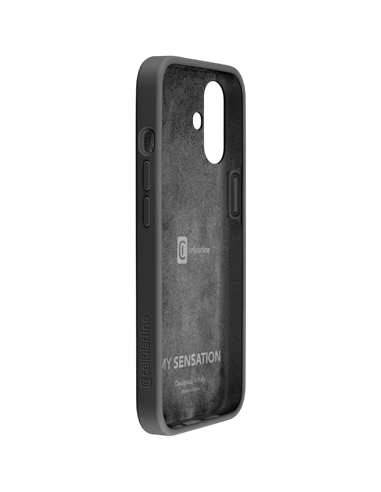 Чехол Cellularline Sensation - iPhone 16, Чёрный