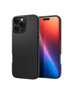 Чехол Spigen iPhone 16 Pro Max Liquid Air, Матовый черный