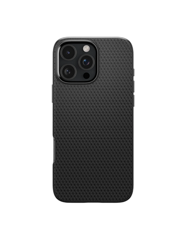 Чехол Spigen iPhone 16 Pro Max Liquid Air, Матовый черный